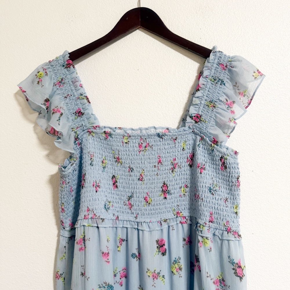 NEW Motherhood Ditsy Floral Maxi Maternity Dress - Picture 4 of 14